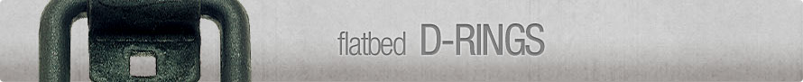 Flatbed D-Ring Assemblies